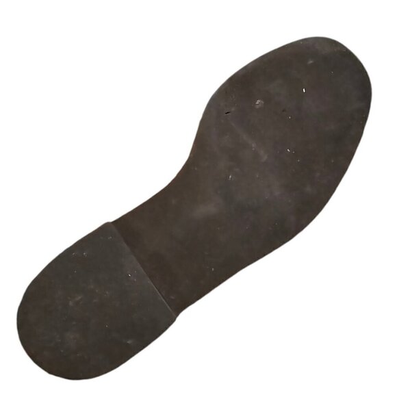 Hush Puppies Vintage Brown Suede Round Toe Slip On Loafers Sz 9M - Picture 8 of 8